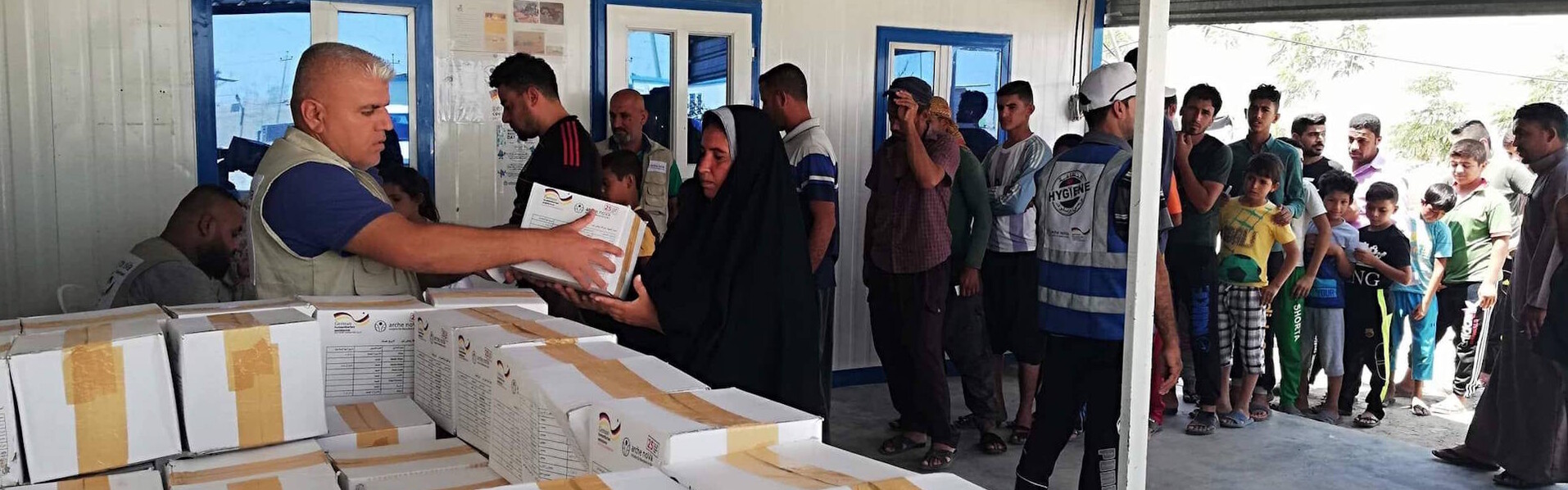 Irak: Humanitäre Hilfe Anfang der 2000er-Jahre