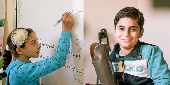 Mädchen & Jungen über ihre Kindheit inmitten des Syrienkrieges 