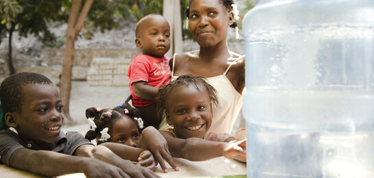 Erdbeben Haiti: Versorgung mit sauberem Trinkwasser