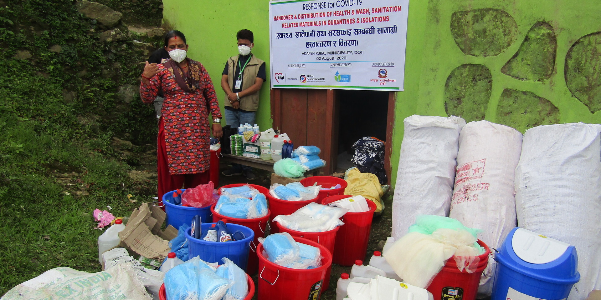 AWO International leistet in Nepal Corona-Nothilfe und verteilt Hygienesets AWO International leistet in Nepal Corona-Nothilfe und verteilt Hygienesets