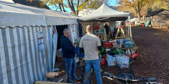 Menschen im Projekt AHRche in Ahrweiler im November 2021