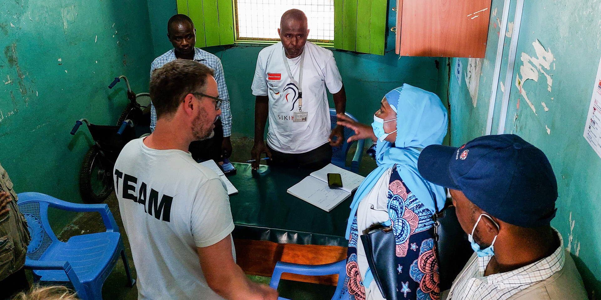 In der Gesundheitsstation von Kakuma werden Geflüchtete behandelt