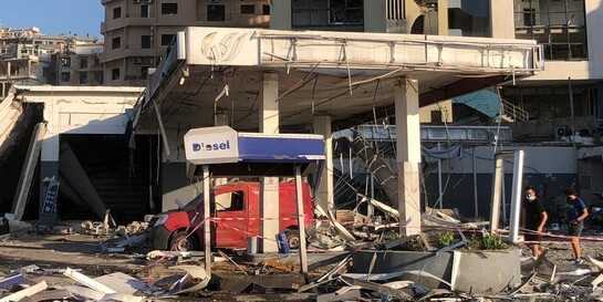 Die Explosionen im Hafen von Beirut haben Zerstörung hinterlassen