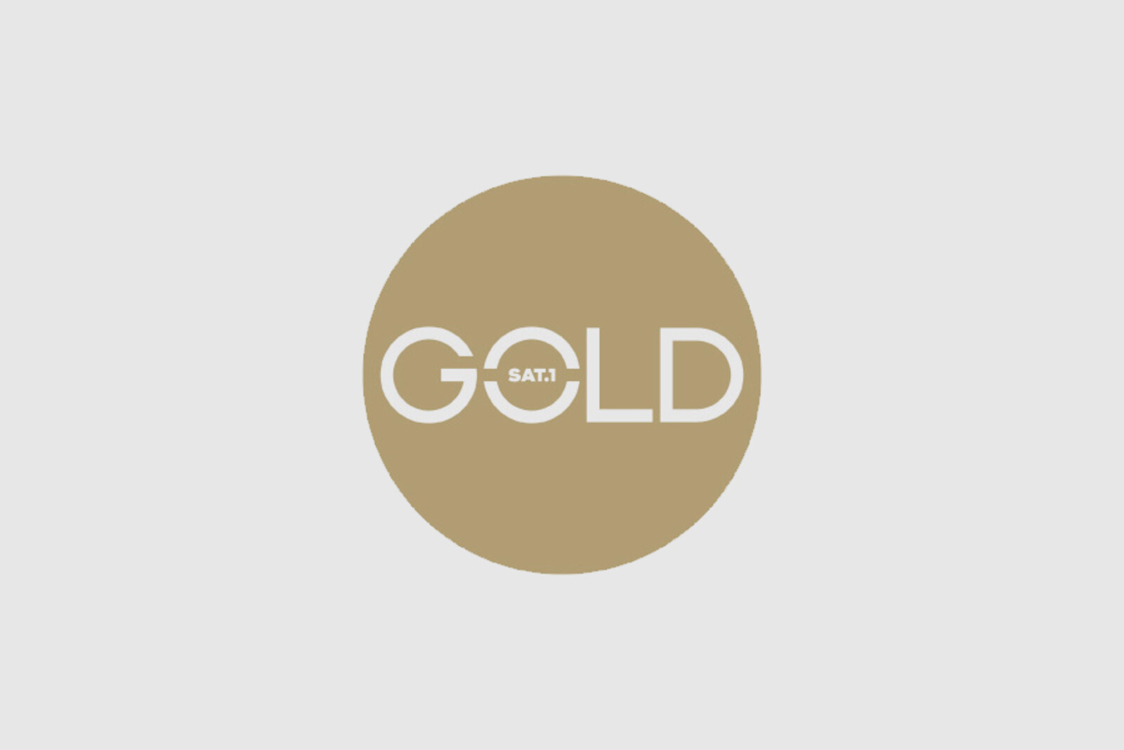 Logo des TV-Senders Sat.1 GOLD Logo des TV-Senders Sat.1 GOLD