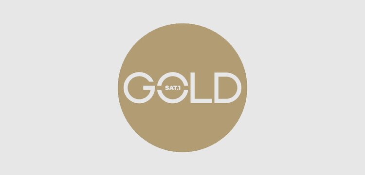 Logo des TV-Senders Sat.1 GOLD Logo des TV-Senders Sat.1 GOLD