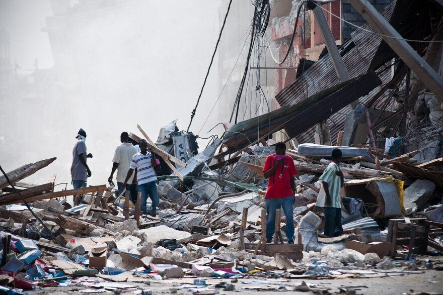 Haiti nach dem schweren Erdbeben 2010 Haiti nach dem schweren Erdbeben 2010