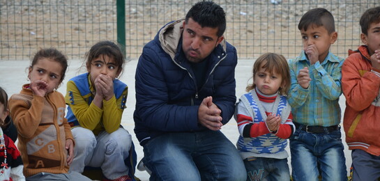 Herbst im Flüchtlingslager im Nordirak