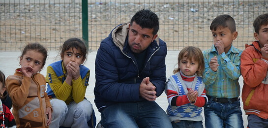 Herbst im Flüchtlingslager im Nordirak