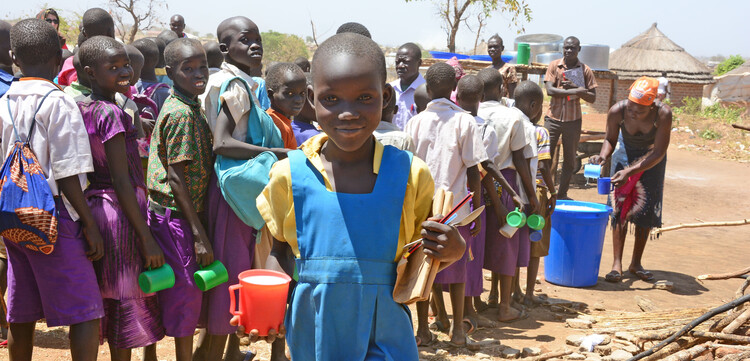 Schulkinder in Uganda, Afrika