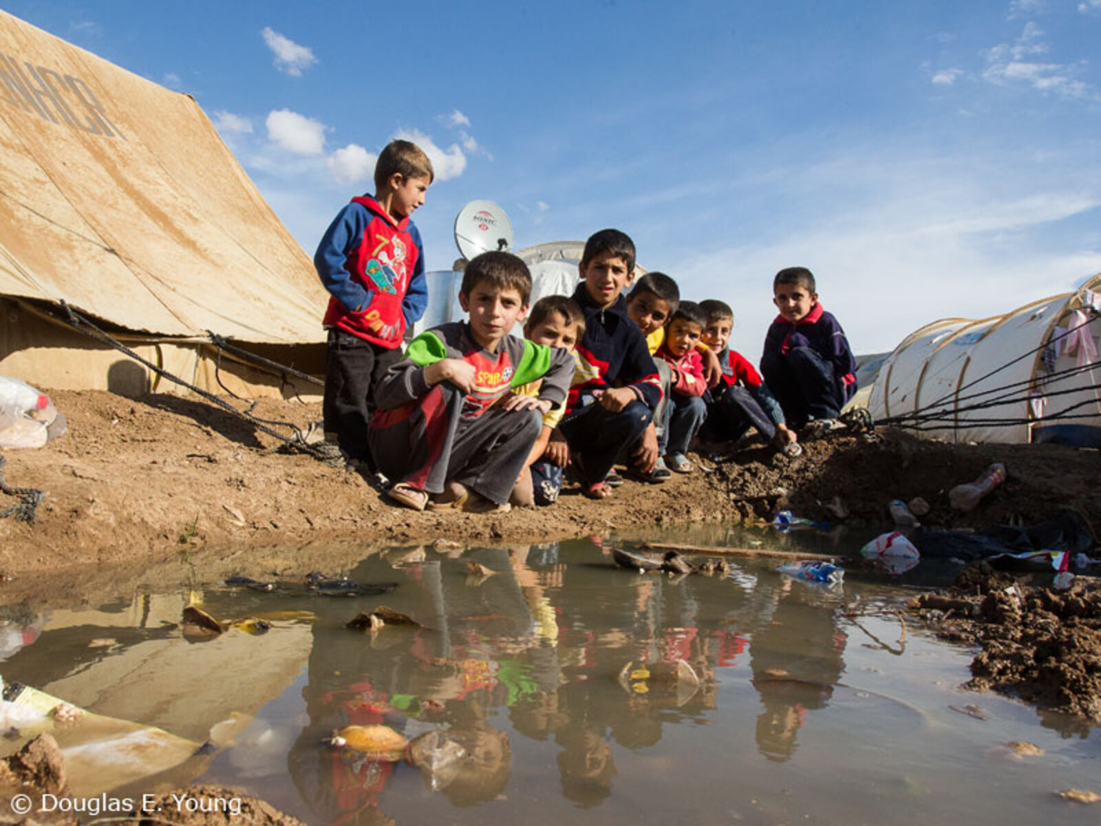 Syrische Flüchtlingskinder