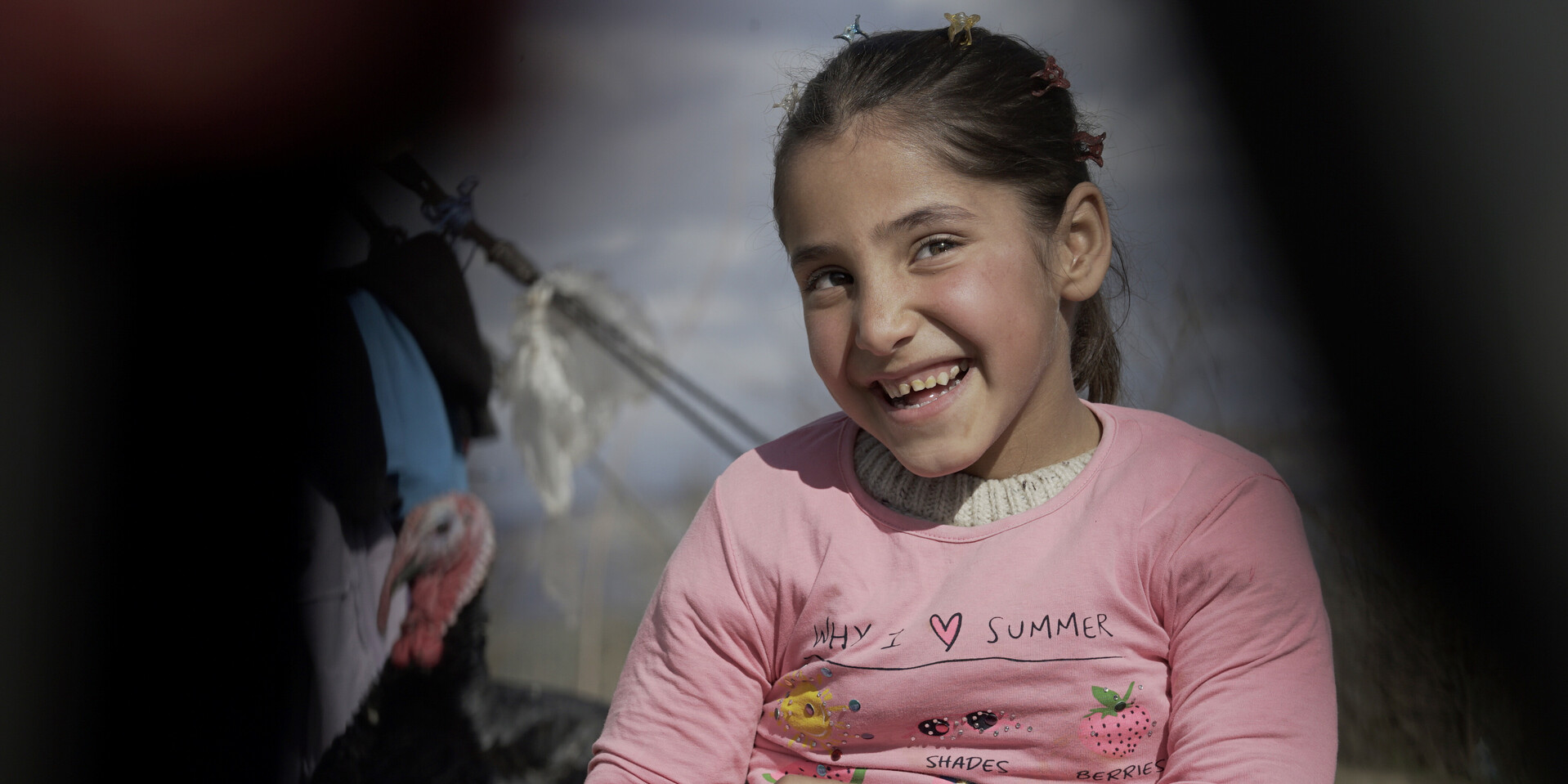 Layana, das Mädchen aus Syrien, kann wieder lachen Layana, das Mädchen aus Syrien, kann wieder lachen