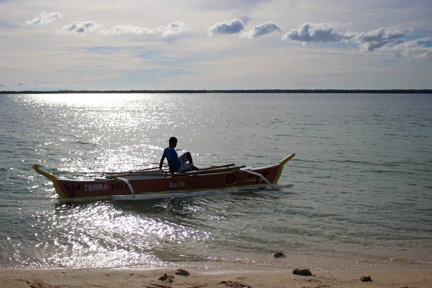 Taifun Haiyan Boot Fischerei