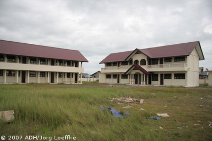 Tsunami-Hilfe Indonesien: Neubau der Hotelfachschule in Meulaboh