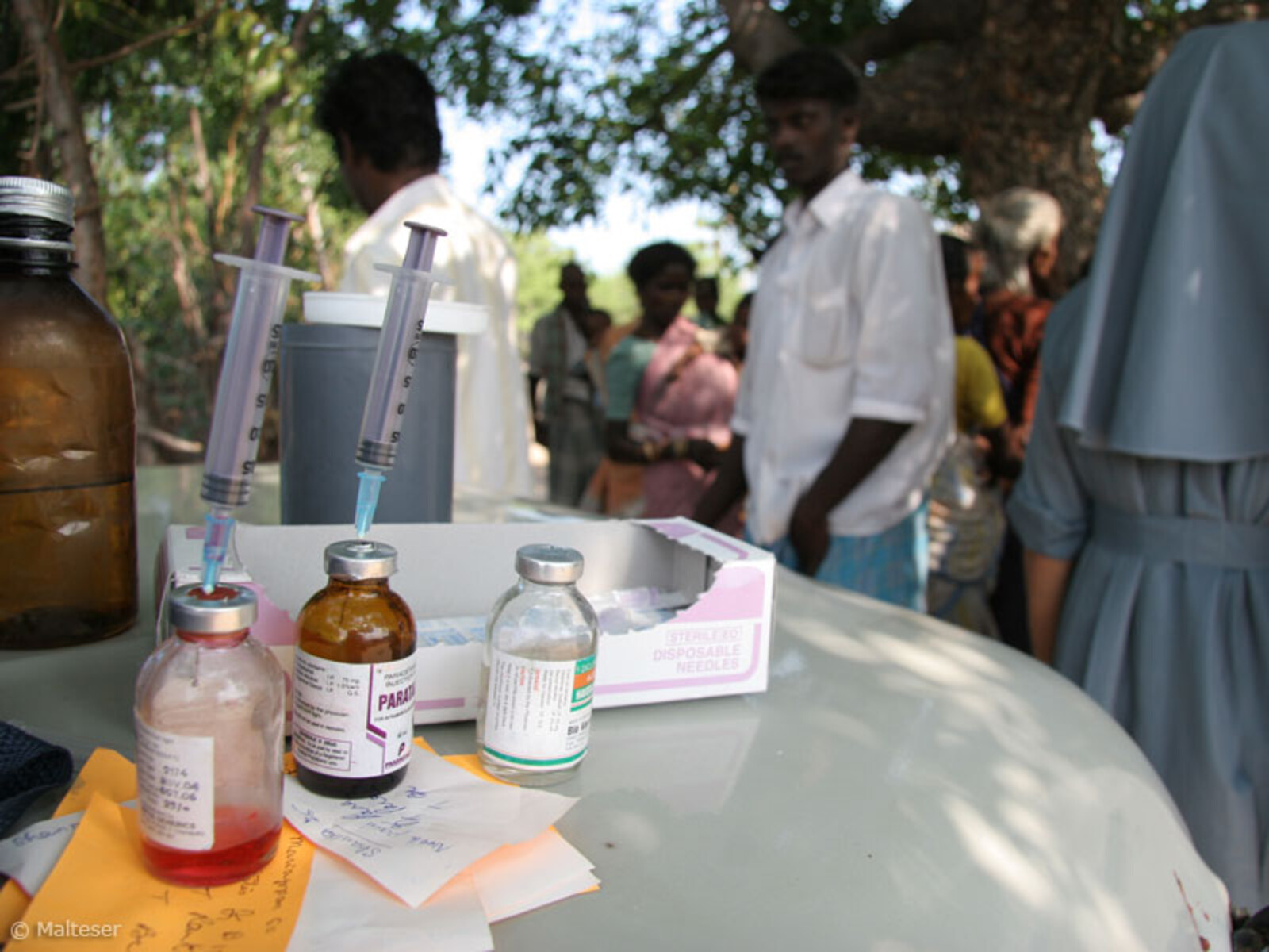 Bekämpfung von HIV/Aids, Malaria, Tuberkulose  und anderen schweren Krankheiten