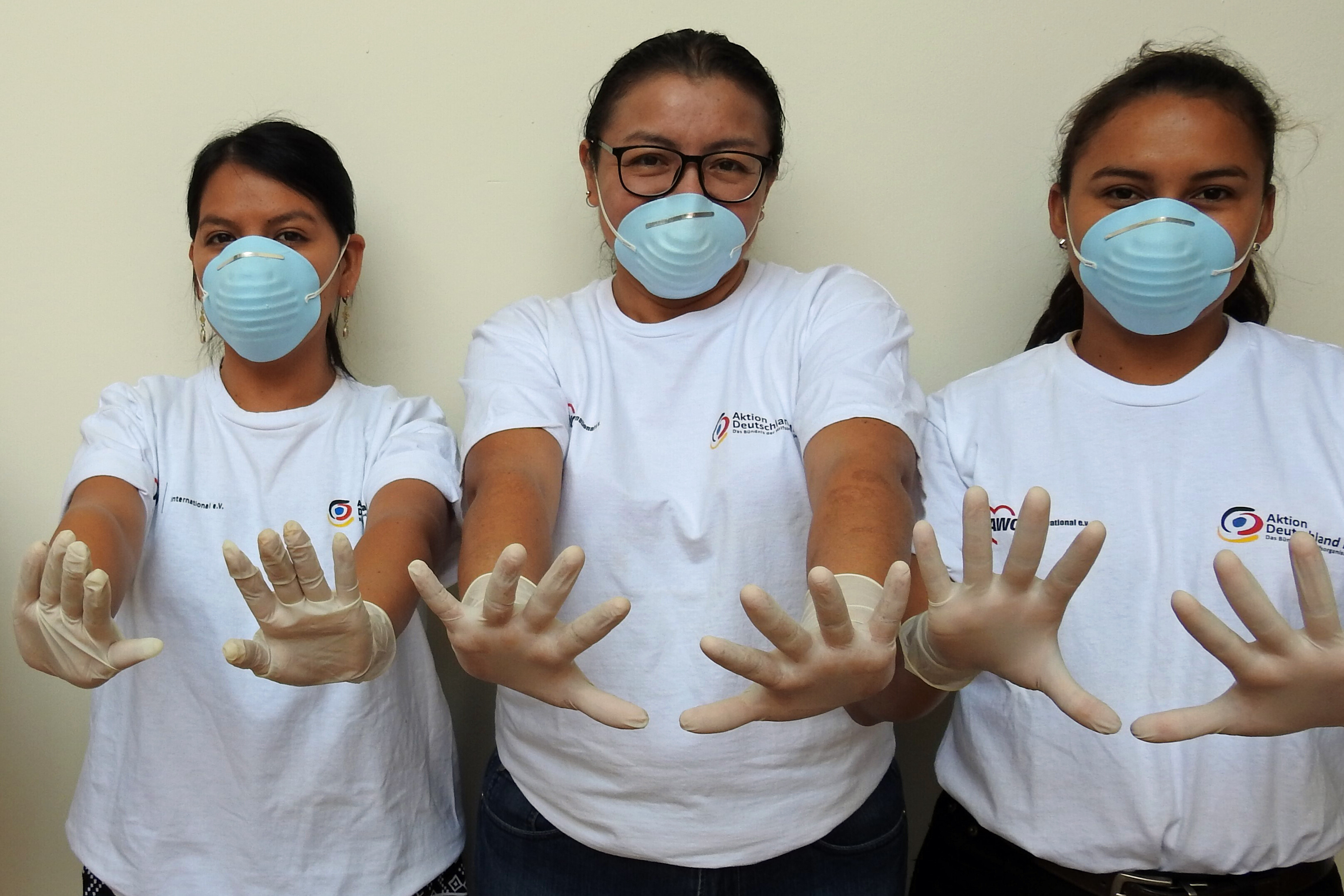 Helferinnen unserer Bündnisorganisation AWO International in Guatemala Helferinnen unserer Bündnisorganisation AWO International in Guatemala