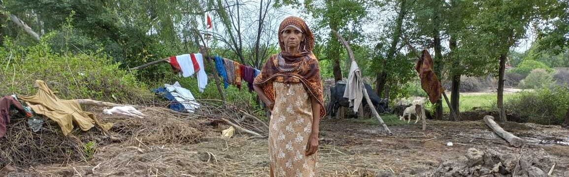 Besonders Frauen sind von den Folgen des Monsunregens in Pakistan schwer betroffen 
