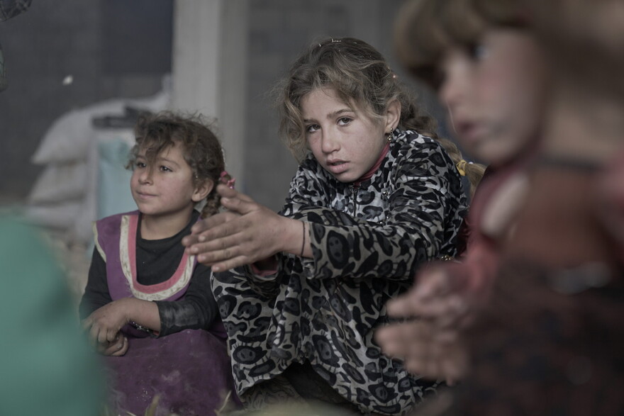 Unter den Binnenflüchtlingen in Syrien sind viele Kinder Unter den Binnenflüchtlingen in Syrien sind viele Kinder