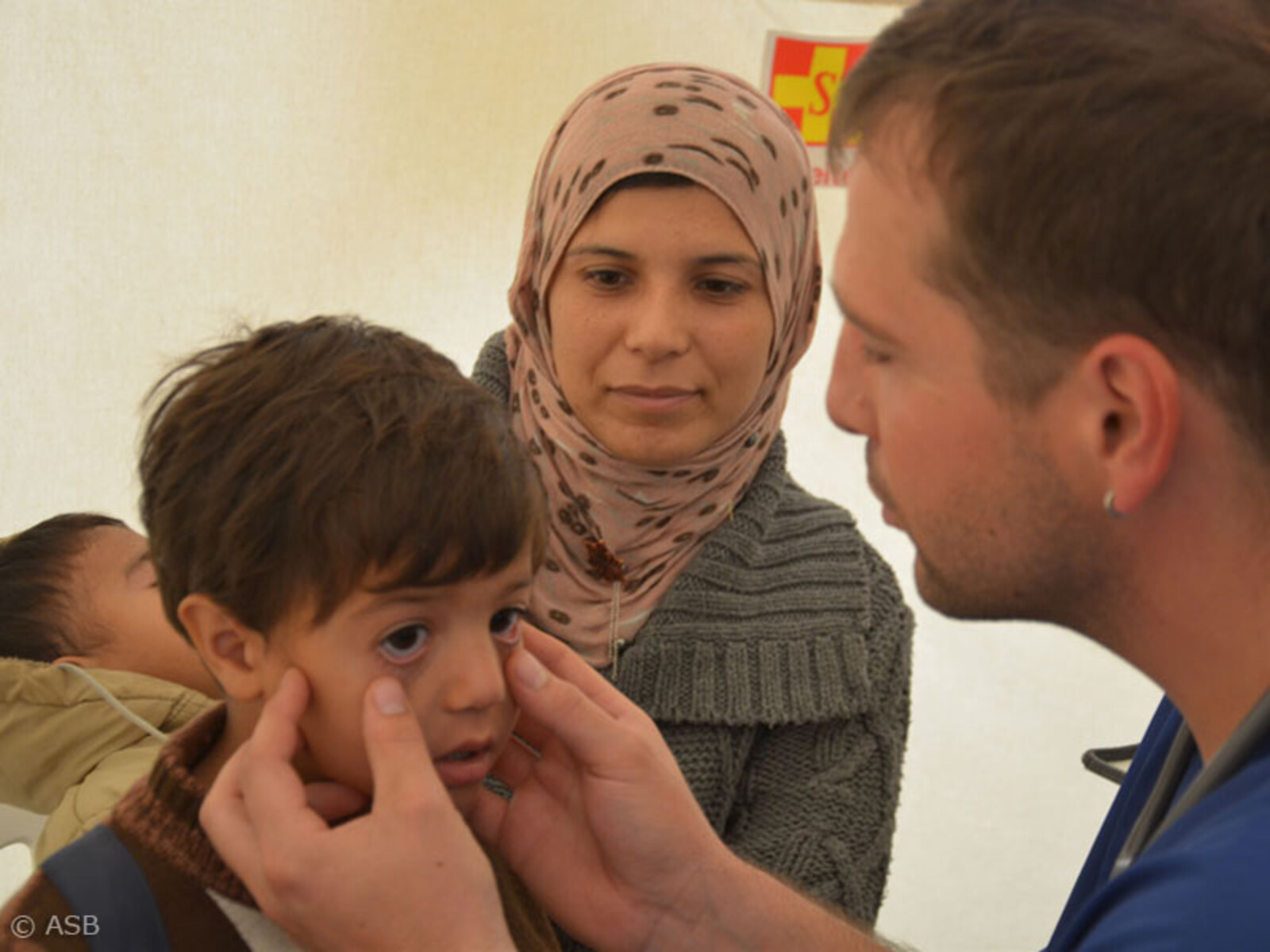 Von Oktober bis Dezember 2012 leistete der Arbeiter-Samariter-Bund basismedizinische Hilfe im Camp Dormiz, nahe der syrisch-irakischen Grenze.
