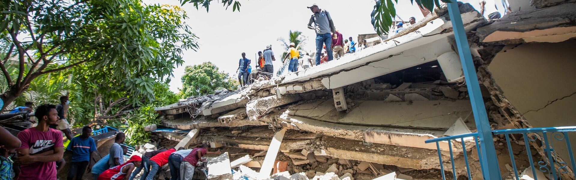 Nach dem Erdbeben in Haiti beginnt die Suche nach Vermissten