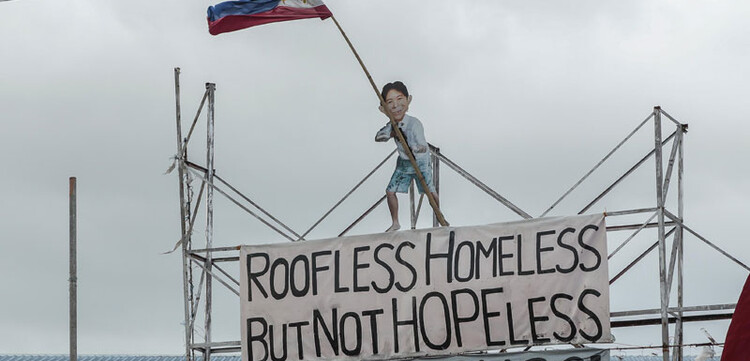 Ohne Dach über dem Kopf, aber nicht ohne Hoffnung