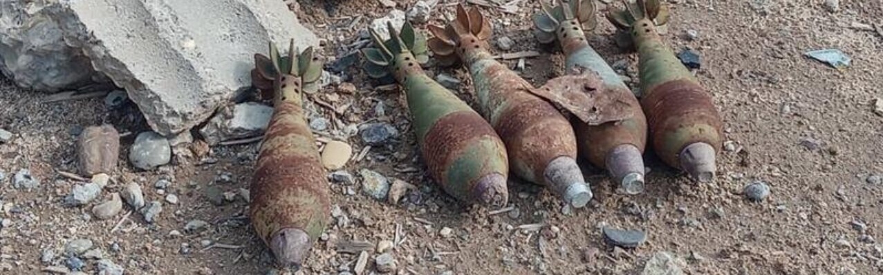 Gefährliche Blindgänger beeinflussen den Alltag der Menschen in Syrien
