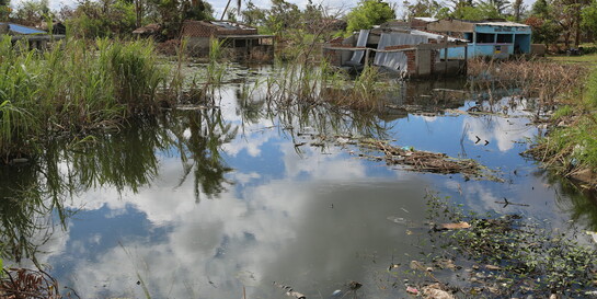 Das Hochwasser in Libyen hinterlässt zerstörte Häuser und Land, Symbolbild