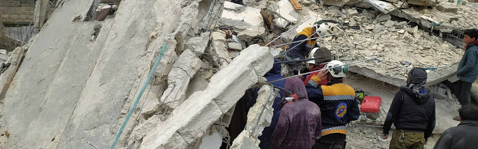 Zerstörung nach den Erdbeben in der Türkei und Syrien