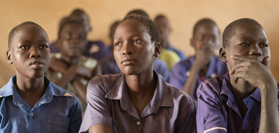 Luk ist 16 Jahre alt und geht in Südsudan zur Schule