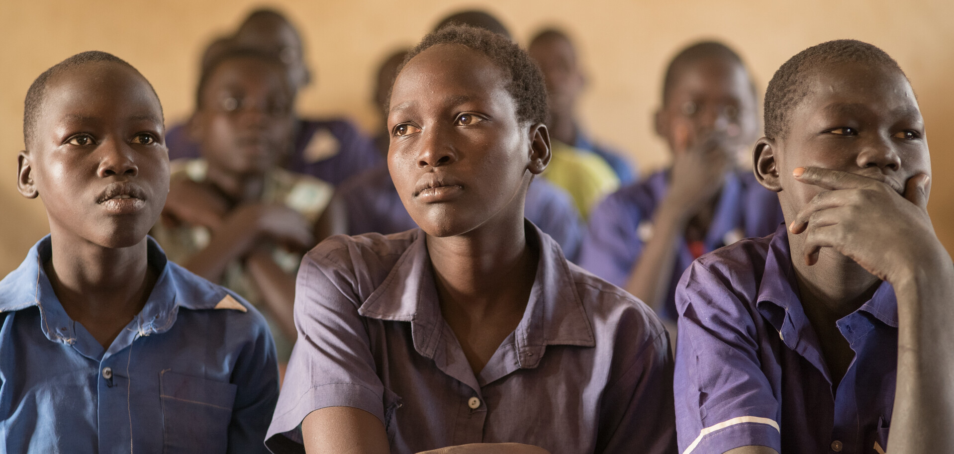 Luk ist 16 Jahre alt und geht in Südsudan zur Schule