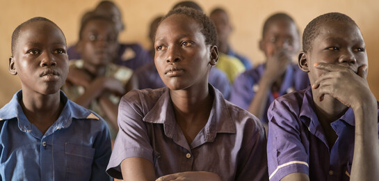 Luk ist 16 Jahre alt und geht in Südsudan zur Schule