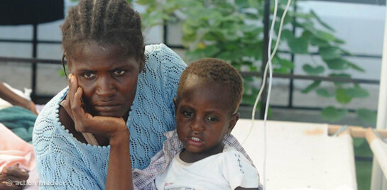 Cholera in Haiti, action medeor hilft