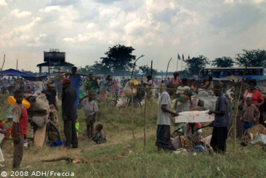 Kongo: Flüchtlinge an der Grenze zu Uganda