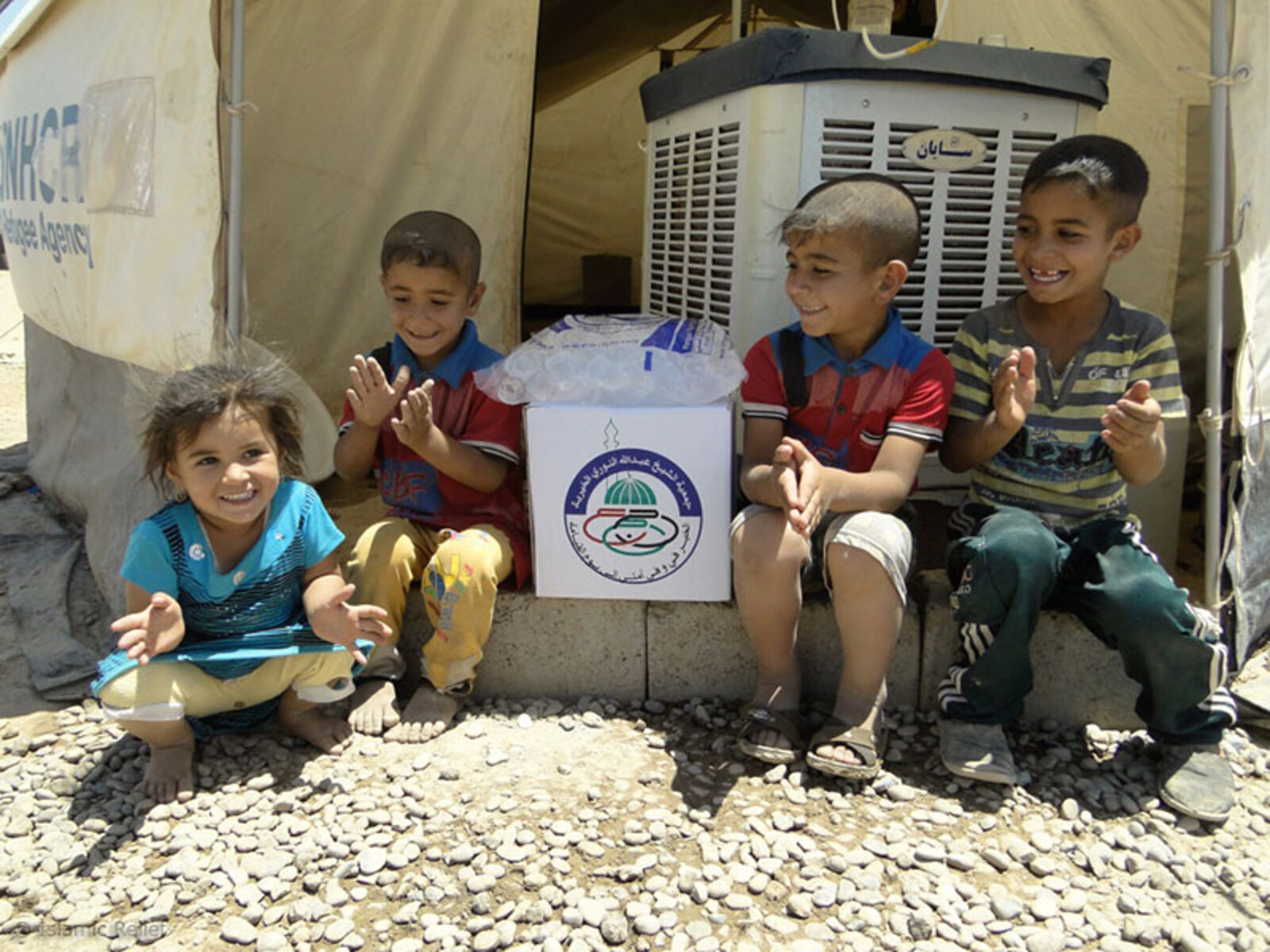 Kinder aus dem Irak