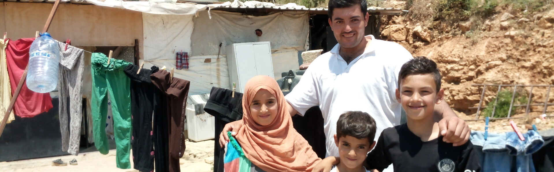 Abdulrahman und seine Familie sind vor drei Jahren aus Syrien in den Libanon geflohen
