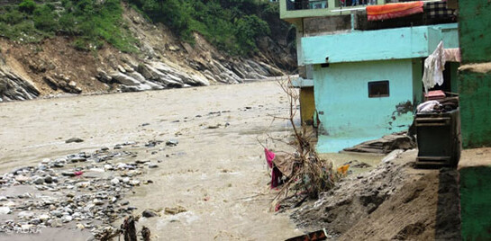 Flut/Monsun in Indien