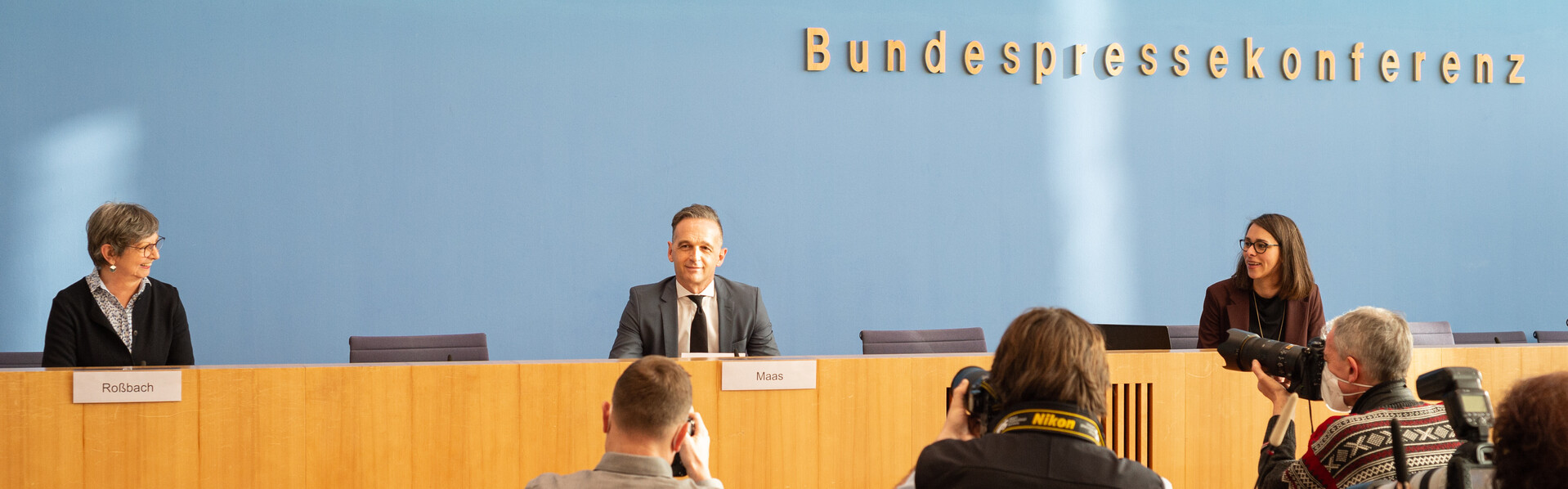 Pressekonferenz in Berlin: Humanitäre Hilfe und Katastrophenvorsorge