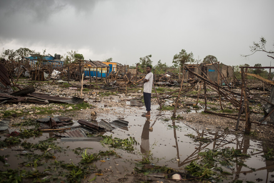 Viele Menschen auf Haiti leben von der Landwirtschaft. Hurrikan Matthew zerstörte die Plantagen. Viele Menschen haben alles verloren.