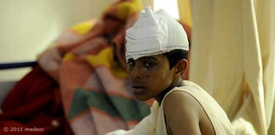 Unruhen in Libyen: Mann im Krankenhaus