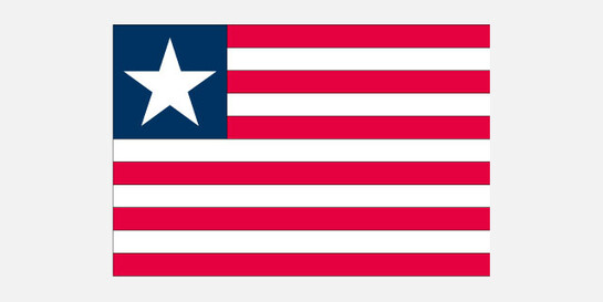 Flagge von Liberia