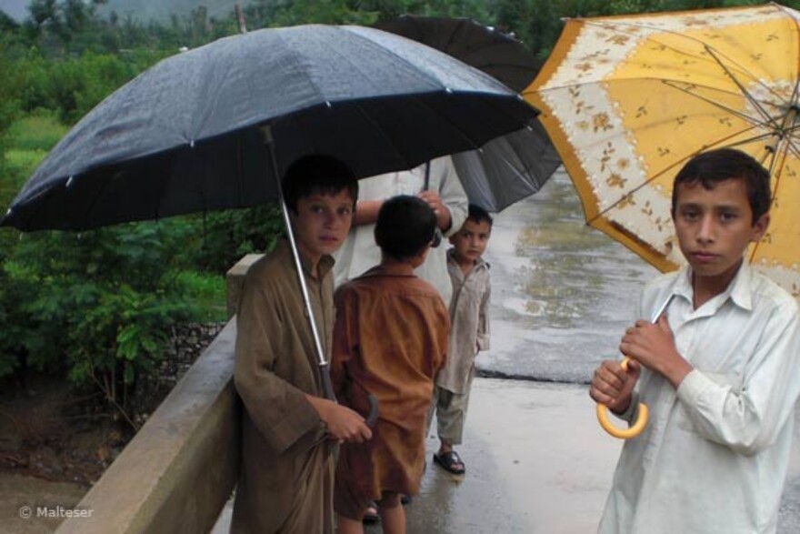 schirme Flut Pakistan: