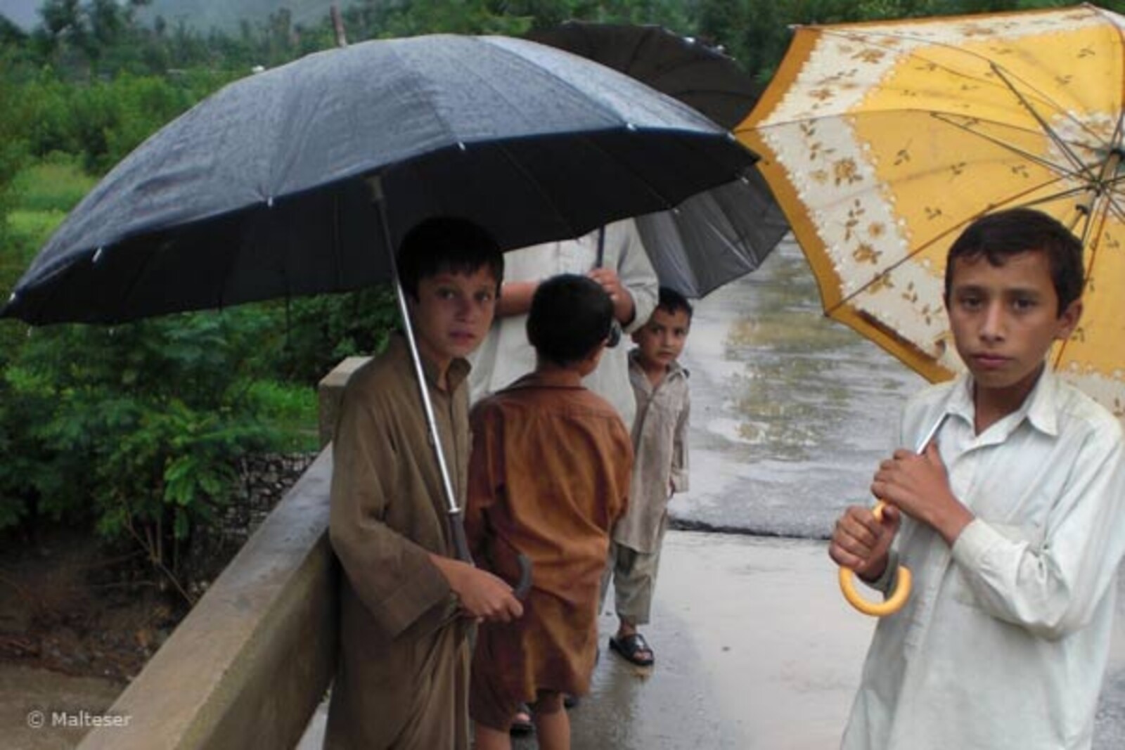 schirme Flut Pakistan: