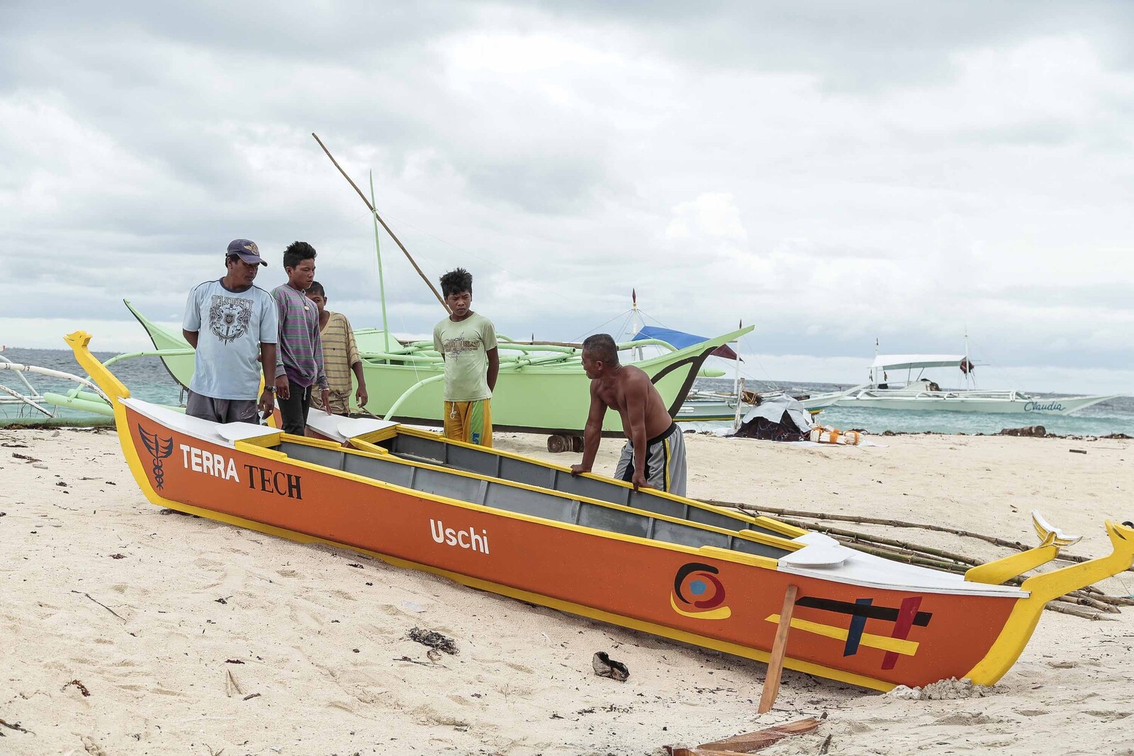Taifun Haiyan Philippinen Boot Fischer