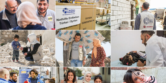 Gebündelte Hilfe für die Erdbebenregion Türkei-Syrien