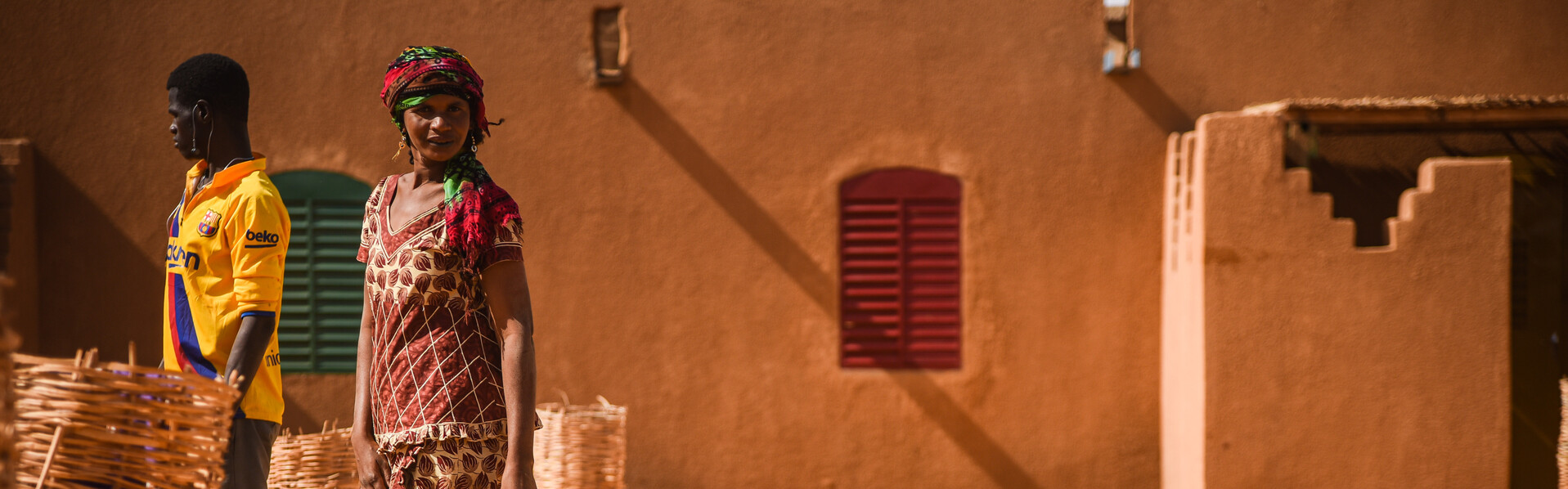 Dank Wasserkanister können die Menschen in Niger ihre Wasserversorgung für mehrere Tage sichern  