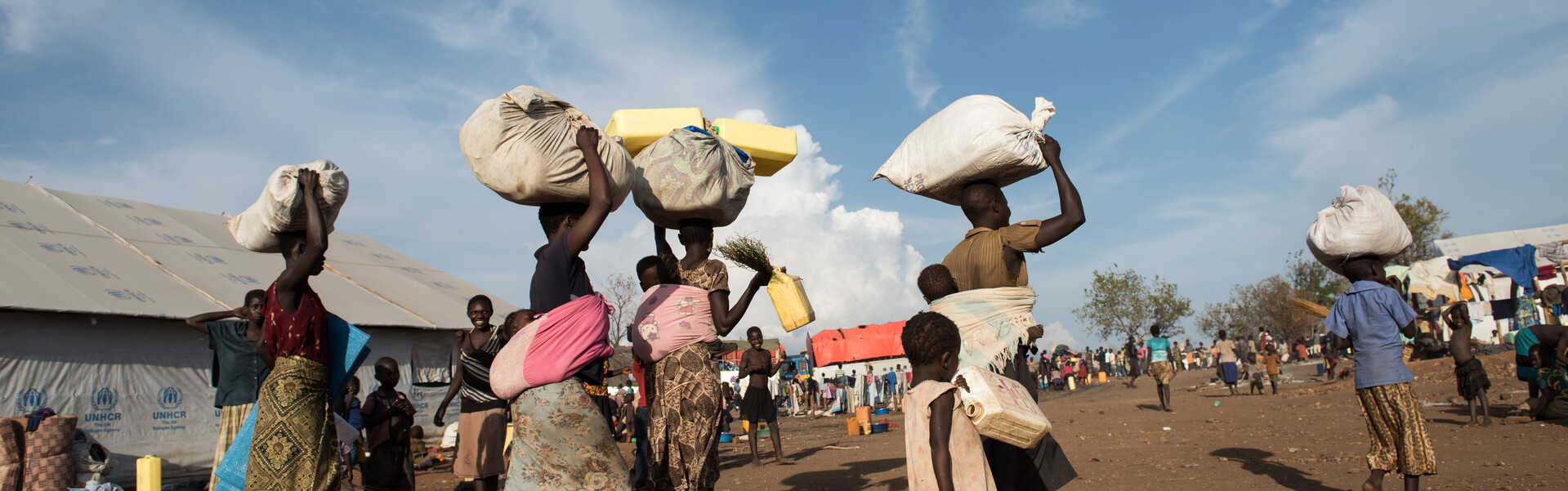 Bei eine Million Flüchtlingen aus dem Südsudan erreicht Uganda Kapazitätsgrenzen.