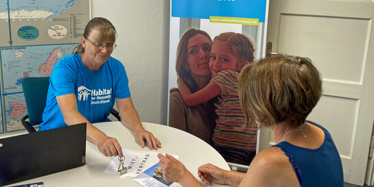 Projekt von Habitat for Humanity für Geflüchtete in Deutschland