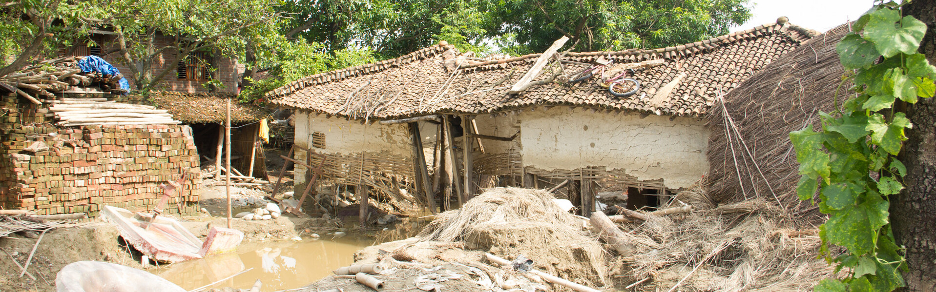 Zerstörung in Nepal