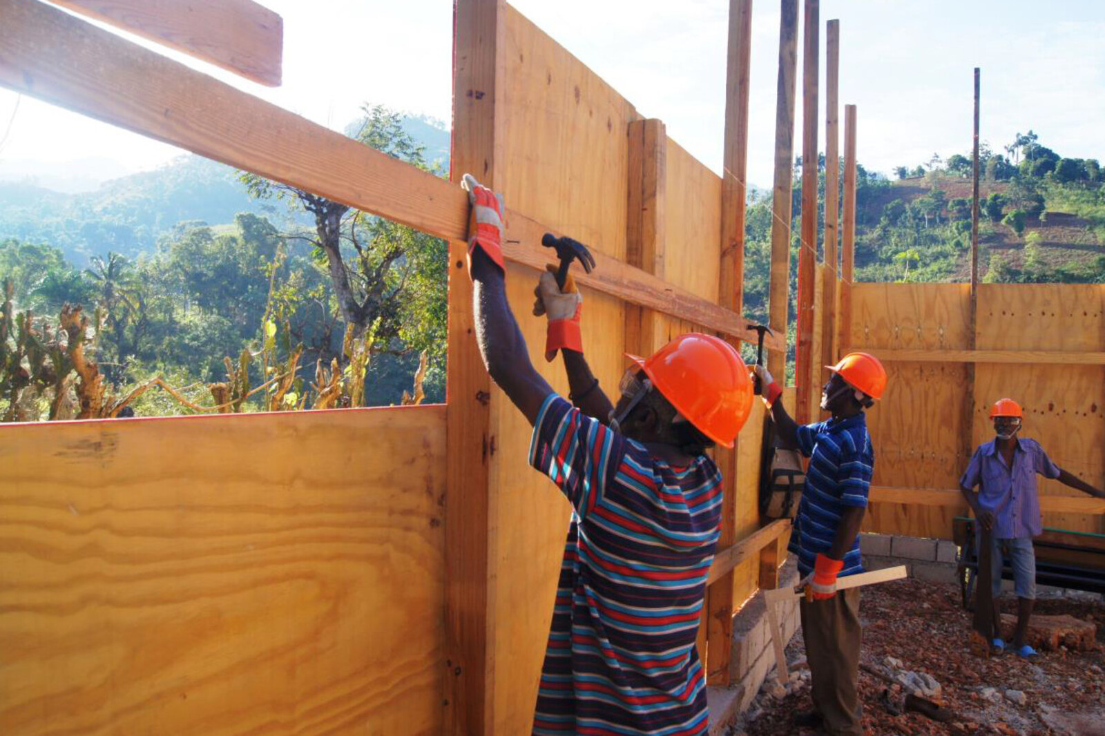 Ein Hilfsprojekt zur Katastrophenvorsorge in Haiti