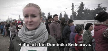 Eine Helferin unserer Bündnisorganisation ADRA berichtet über die Flüchtlingshilfe in Idomeni.