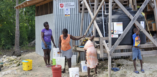 Haiti: Interview mit den Maltesern in Darbonne